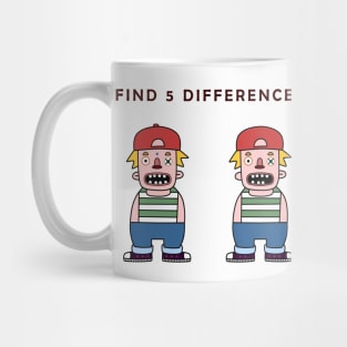 Find 5 Differences Mug